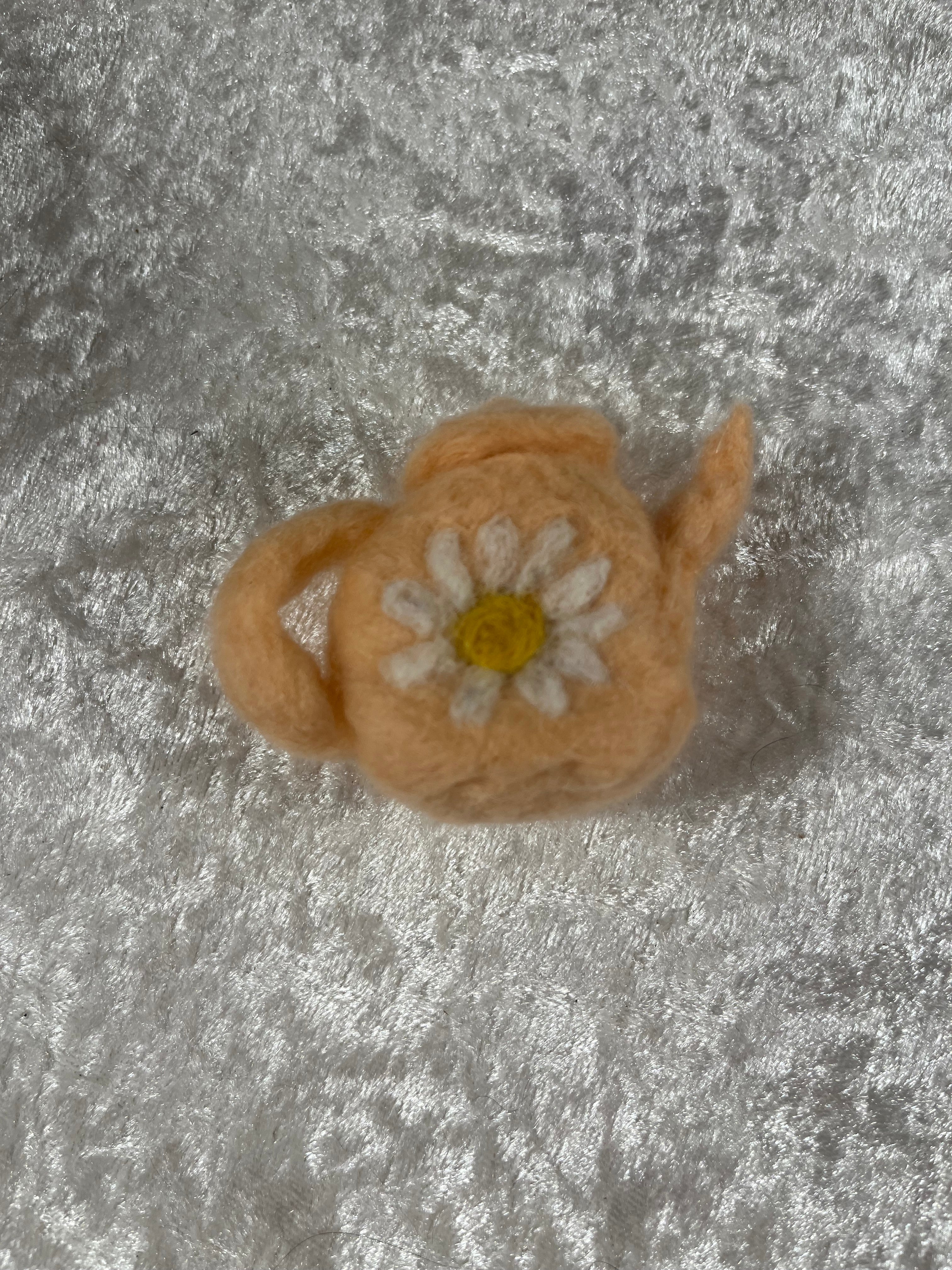 Felt Chamomile Tea Kettle